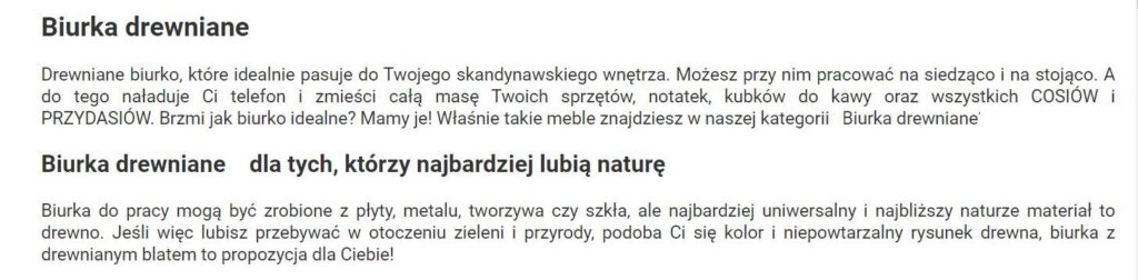 Opis kategorii na stronie blackpoint.pl